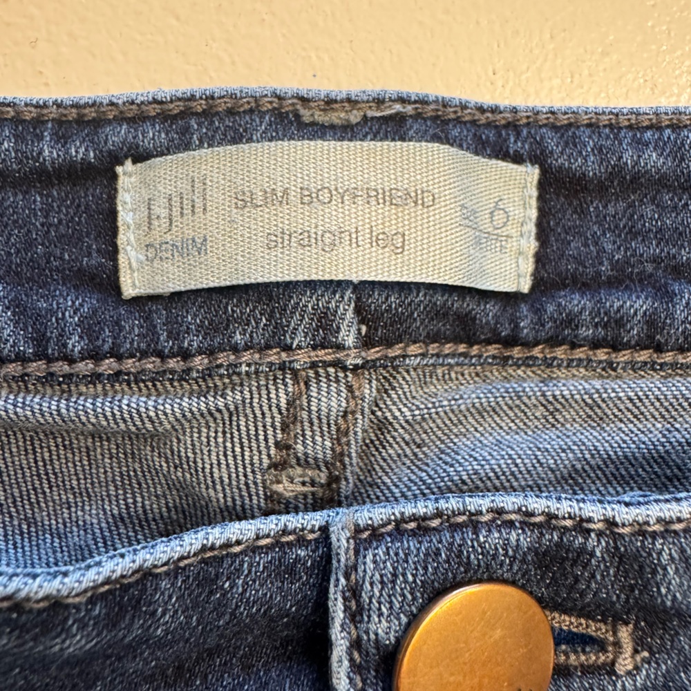 J. Jill Blue Boyfriend Jeans